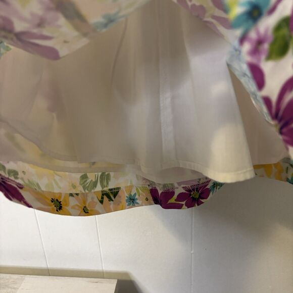 Avec Les Filles Size 6/Small Floral Mini Dress Anthropologie Soft Girl Feminine - Picture 7 of 12